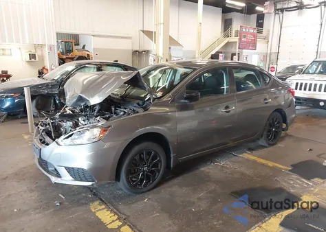 2018 Nissan Sentra S from USA, damaged, VIN 3N1AB7AP2JY322314
